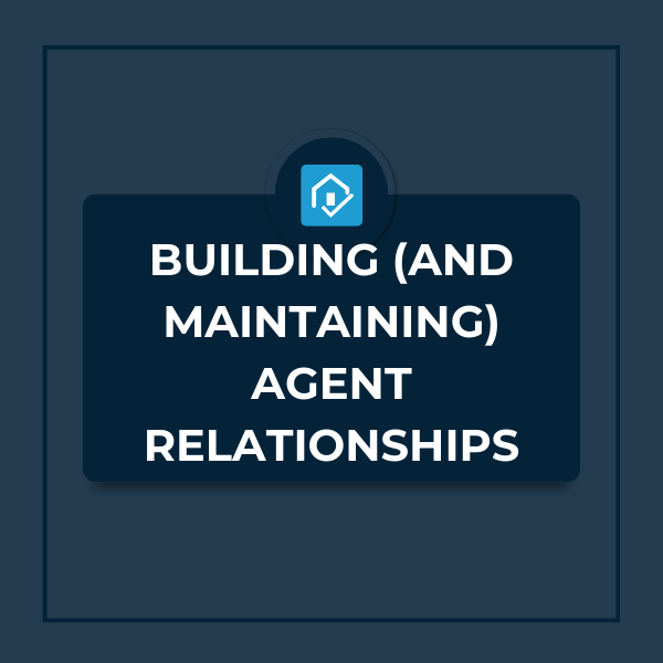 Building and maintaining agent relationships cover pic